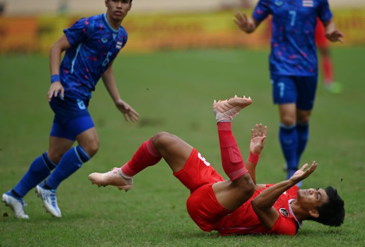 Laga Panas Timnas U-23 Vs Thailand:  4 Kartu Merah di Menit Akhir